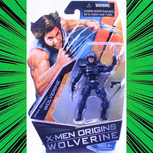Hasbro X-Men Origins Strike Mission Wolverine Figur OVP | Hoppla-Stuff
